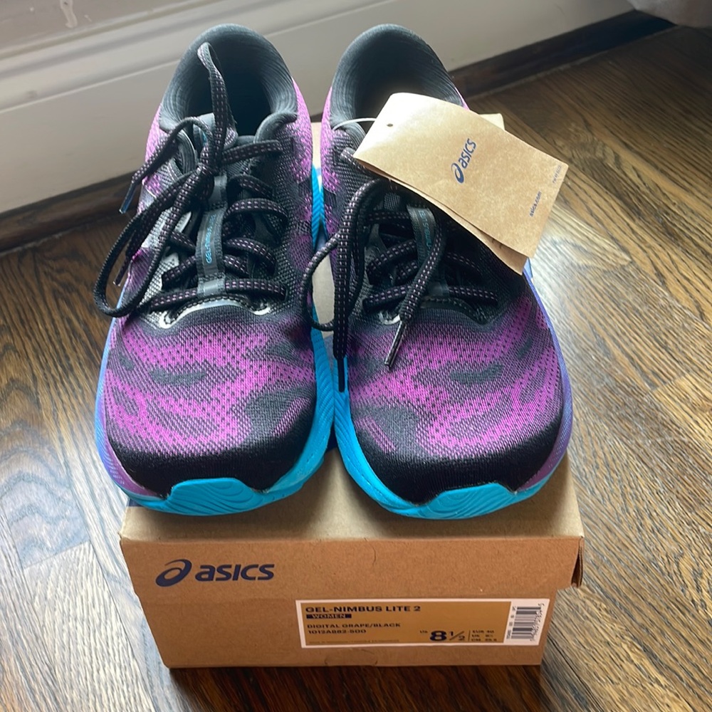Asics gel nimbus lite 2 shoes running sneakers size 8.5